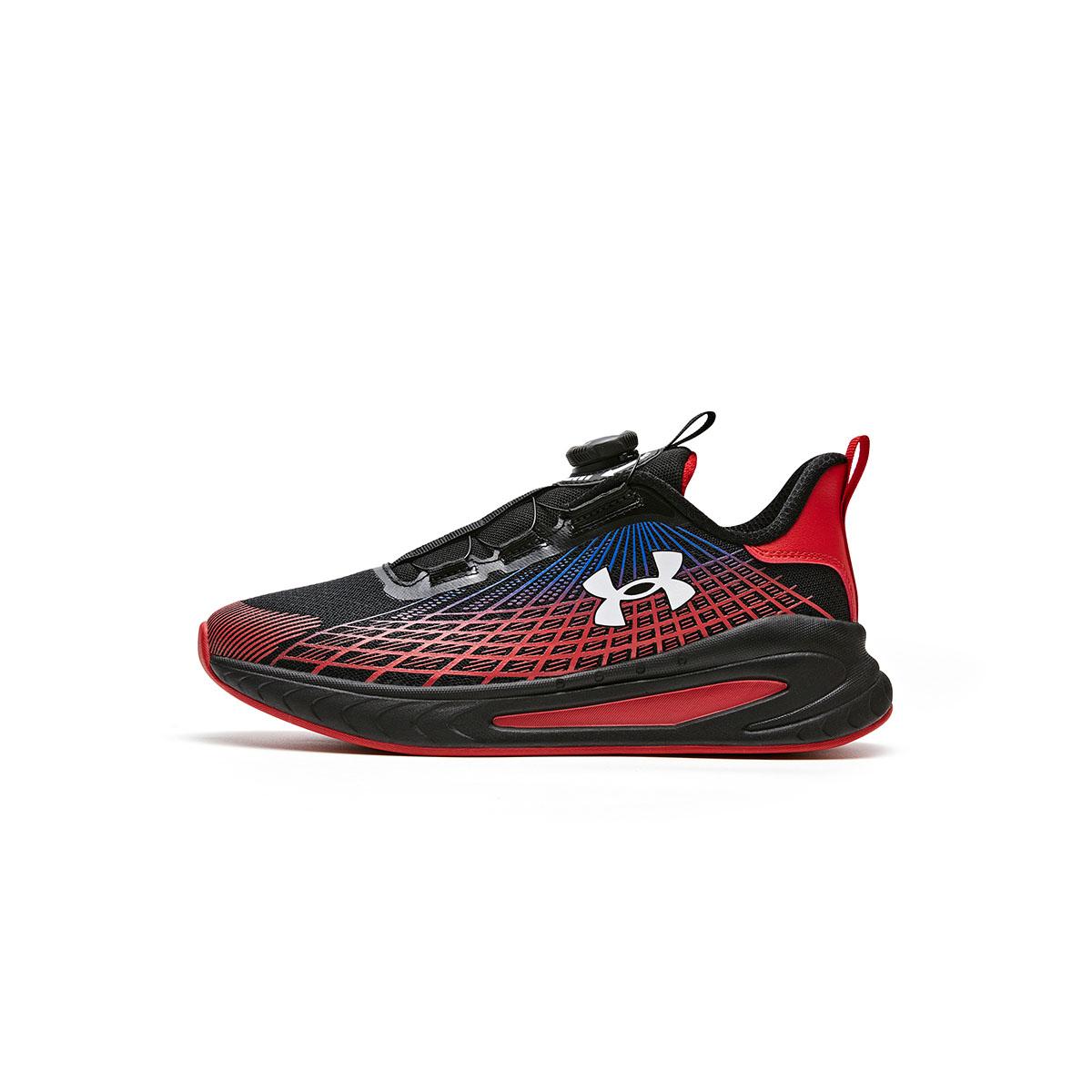 Under Armour Synthetic Leather Breathable Lightweight Cushioning Low top Kids Running Shoes Kids 2541180 33
