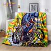 Portable Multifunctional Children's holiday birthday Gift Cartoon Rat Fink Cute Home Bedroom decoration Warm Sherpa blanket