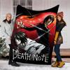 1pc D-Death Note2 Theme Blanket - Digital Print, Polyester, Cozy for All Seasons, Perfect for Outdoor, and Travel
