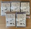 Set 5 Japanese Tenugui Towels Cotton Fabrics Crafts Traditional patterns B