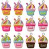 DIY Resin Summer Ice Cream Charms - 8 Colors, 15x28mm - for Bracelets, Necklaces, Keychains, Small Pendants