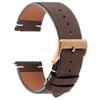 Matte Leder-Uhrenarmband Schnellwechsel-Uhrenarmband 18mm 20mm 22mm Wasserdichtes PU-Leder-Armband Herren Damen Universelle Bänder