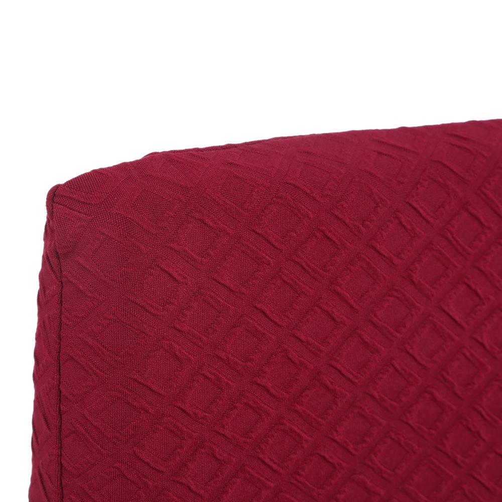 Thick Knit Stretch Removable Washable Dining Chair Cover Polyester Spandex Seats Slipcover for Wedding Party Hotel Dining Room Ceremony