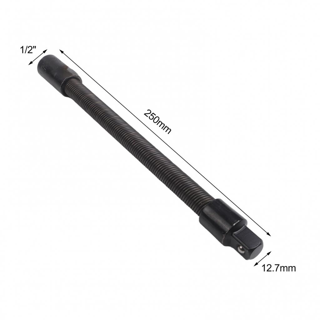 1/2inch Extension Rod 45#steel Black Polished Chrome Plating