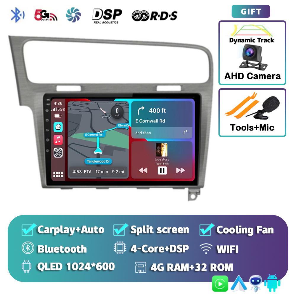 

Android 14 Carplay Car Radio For Volkswagen VW Golf 7 2013 - 2016 2017 2018 2019 2020 MK7 Multimedia Player Stereo GPS Head Unit
