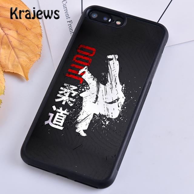 Krajews I LOVE Janpan Judo Original Phone Case Cover For iPhone 17 Air 16 15 14 plus 11 12 13 pro max coque Fundas
