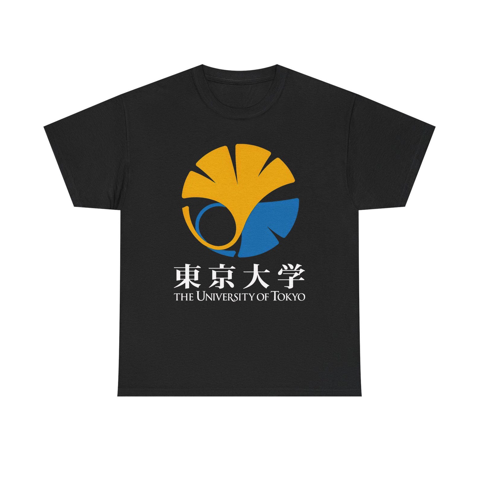 Tokyo University Japan Logo Black Navy Blue Red Tee T-Shirt Size S to 5XL M