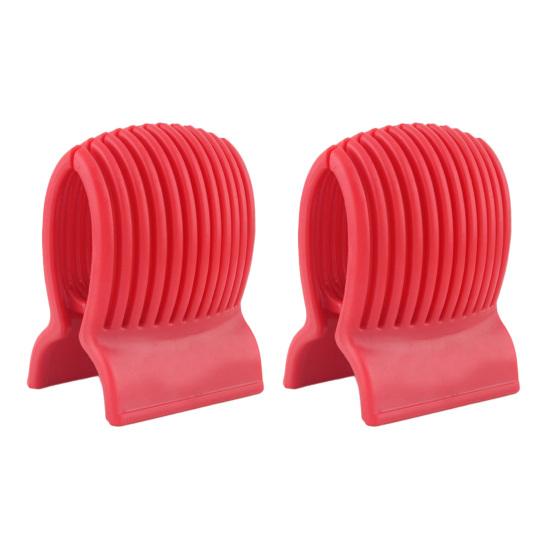 Tomato Slicer Holder Dishwasher Safe Fruit Slicer Tomato Holder with Firm Grip Vegetable Cutter with Multiple Dividers for Precise Slicing Tomatoes