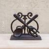Elegant serviett holder for spisebord - Vintage jern design
