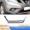 Carbon Fiber Fog Light Eyebrows for 2014-2018 Nissan X-Trail - Front Exterior Modification