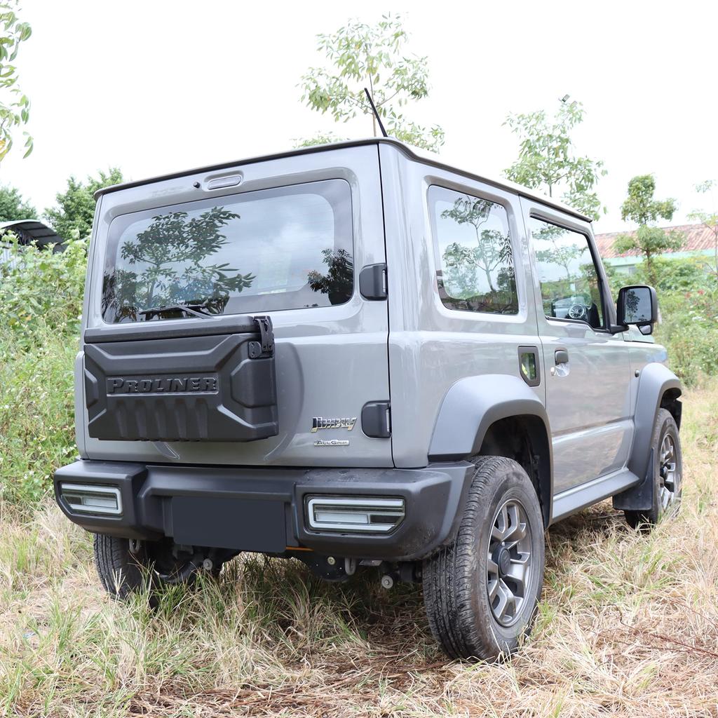 Rear Storage Box for the New Suzuki Jimny Fits Jimny Sierra JB74 and Compatible with Tailgate Tool Small Item Exterior and Custom 100kg Load Capacity