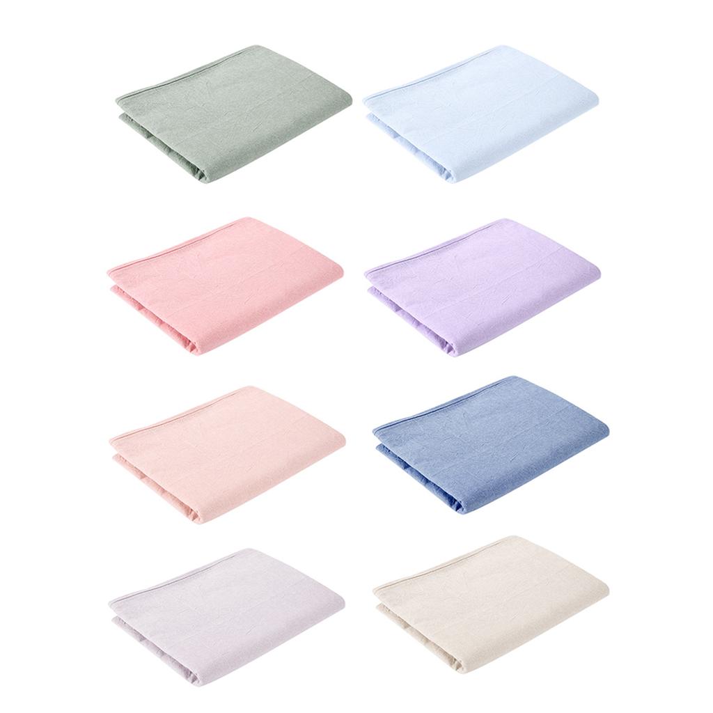Beauty Salon Massage SPA Couch Cover Soft Cotton Bed Cover With Face Breath Hole