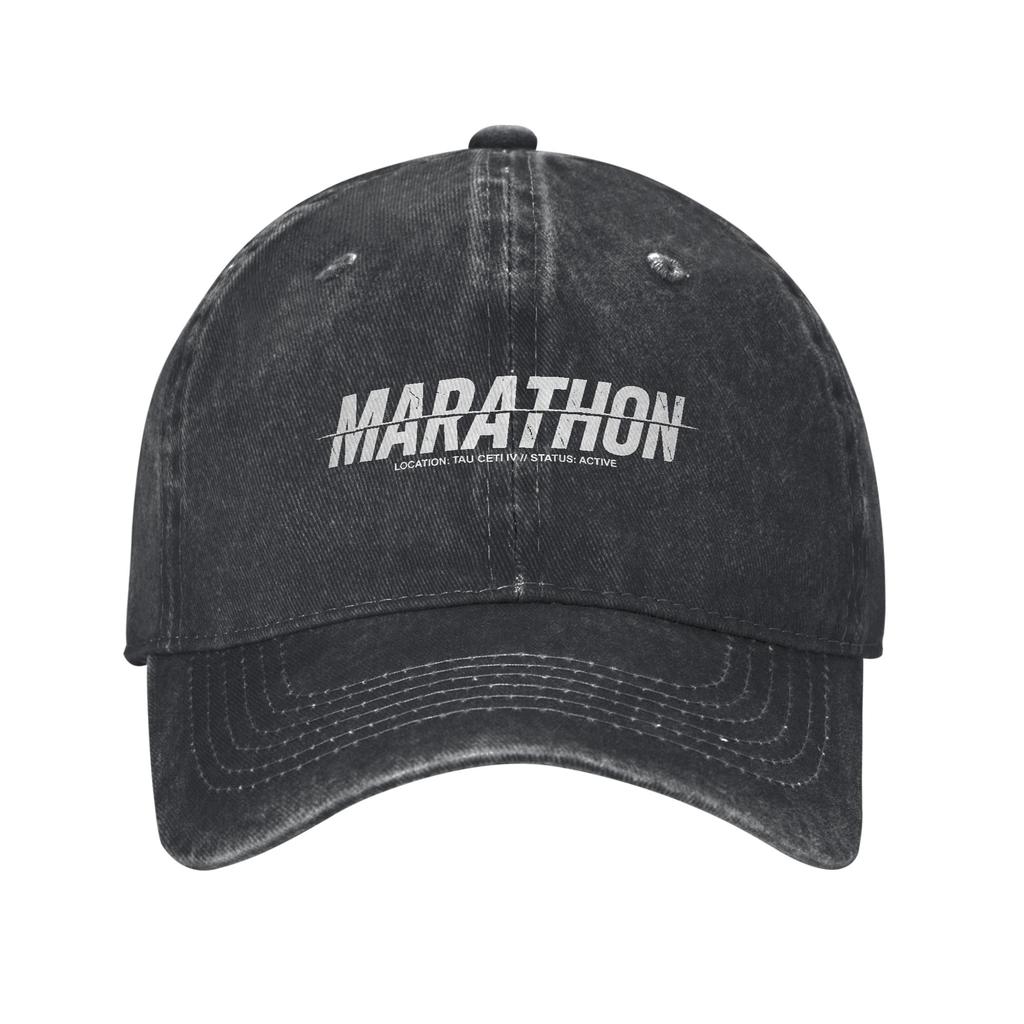 Game Marathon Trucker Hats Outfits For Unisex Women Baseball Caps  Vintage Headwear Cap Adjustable