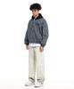 CREAM SODA LAB Pigment Cut Rivet Cotton Banding Pants Ivory