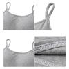 LangSha Red Spaghetti Strap Women's New Padded Sexy Sleeveless Tank Top Outerwear