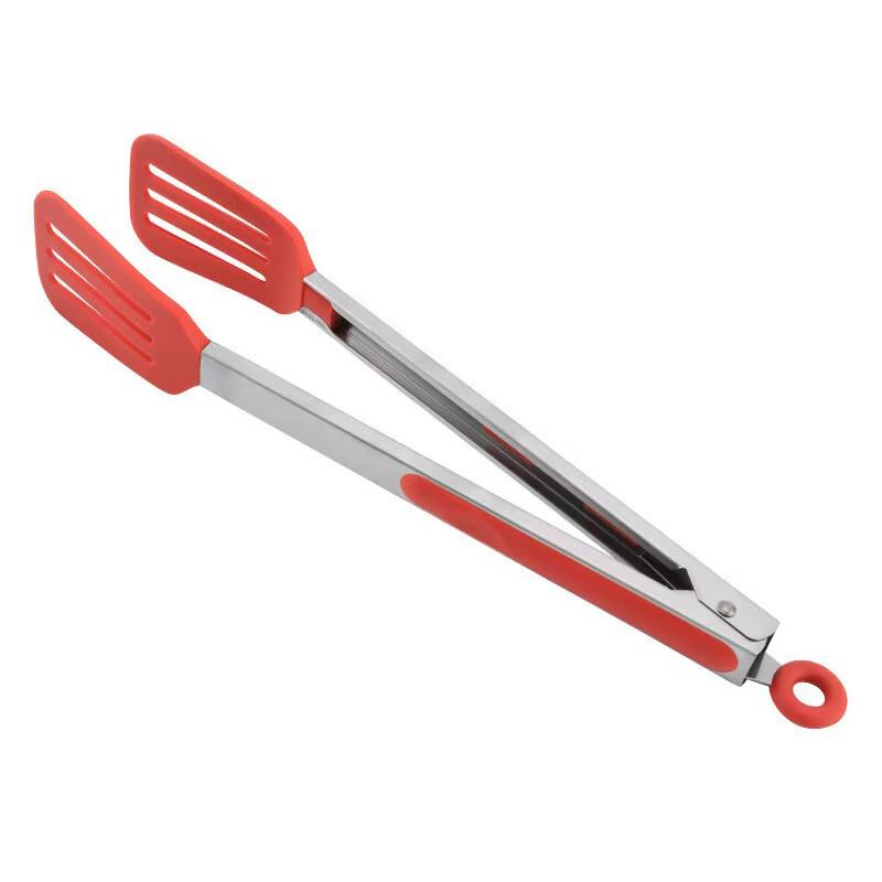 Silicone Heat-Resistant Non-Stick Cooking Tongs