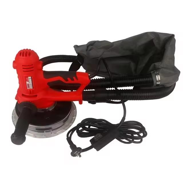 Tungfull Handheld Electric Drywall Sander Dust Absorb Wall Grinder LED Lighting Sanding Machine For Gypsum Board Putty Wall