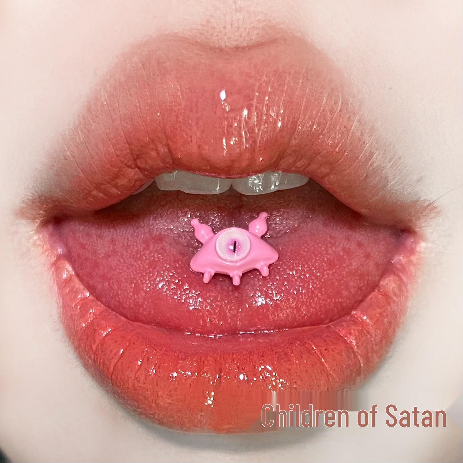 

Перше Пробудження Маленький Диявол Титанова Сталь Штанга для Язика - Солодкий, Крутий, Пікантний Дизайн Rod length 16mm, diameter 1.6mm рожевий