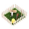 1 : Model Stajni dla Koni Ogrodzenie Skala 12   Model Zagrody Miniaturowej Model Toru Wyścigowego Dekoracyjny Zabawki Małej Stajni dla Koni