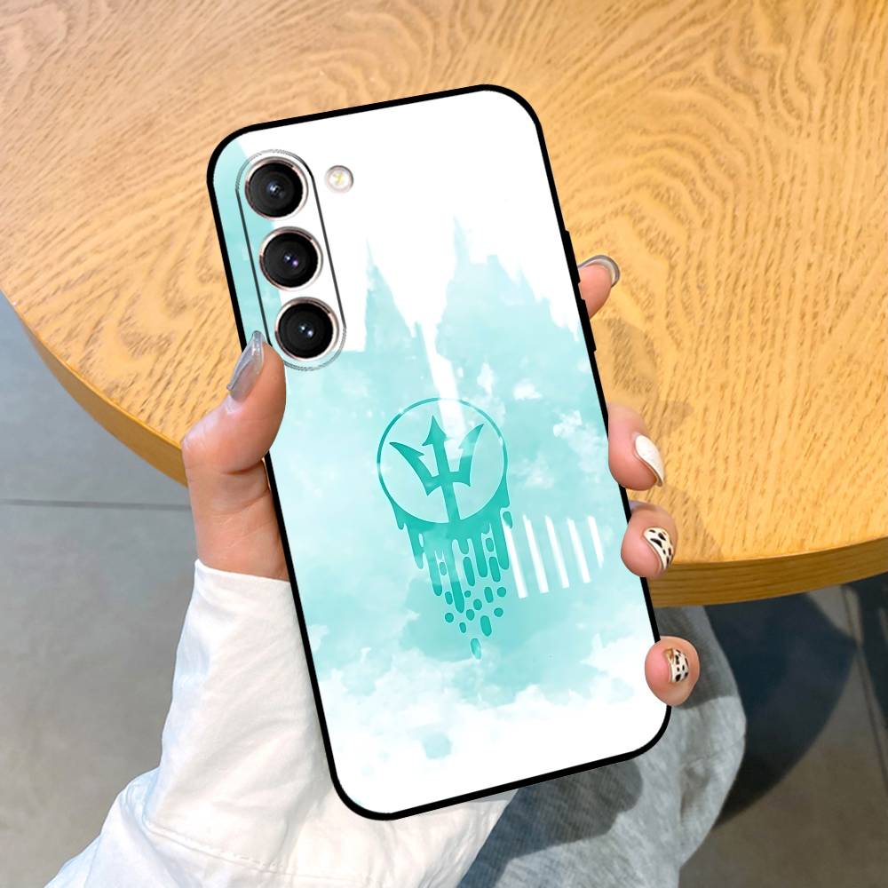 Percy Jackson Phone Case Black Ultra-thin Shockproof Case For Samsung S24/S25/S22/S30/Note20/Lite/Ultra/5G/Plus/FE