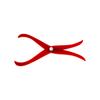 Dual Head Bent Leg Clay Caliper Portable Ceramic Measuring Pottery Tool  Carving