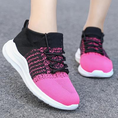Dames Sneakers Ademende Dames Hardloopschoenen Lichtgewicht Antislip Casual Schoenen Gratis Verzending Outdoor Dames Tennis Veters