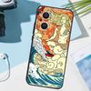 Japanese Surfers Cover For OPPO Reno 8T 7 8 Lite 14F 13F 12F 11F 14 13 12 11 10 OPPO Find X8 X6 X5 X9 Pro Case