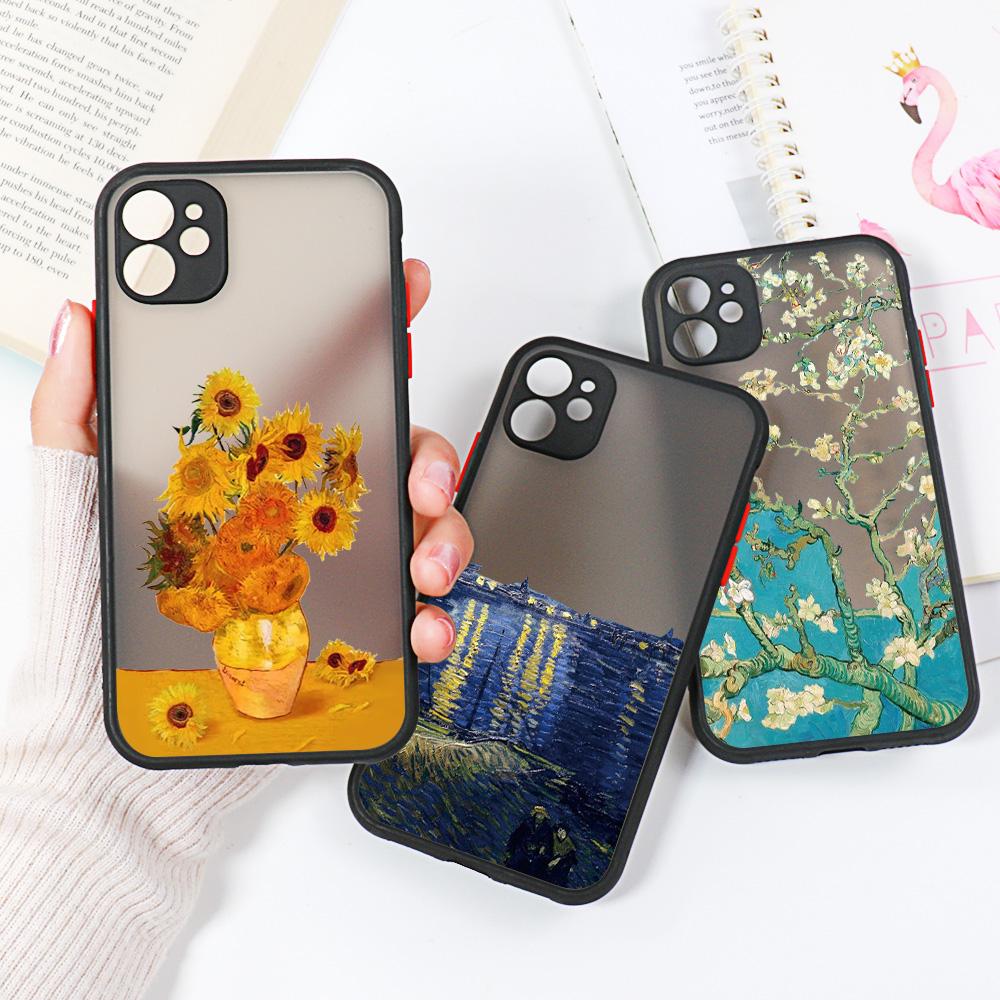 Hard Matte Phone Case For iPhone 15 Pro Max Cases iPhone 11 13 14  12 Mini 7 8 Plus XR SE  13Promax 15promax Fundas Cover