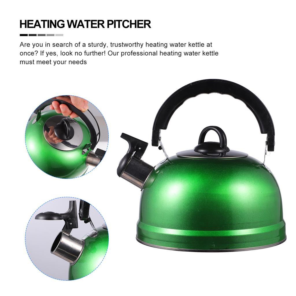 1Pcs 3L Thicken Stainless Steel Water Kettle Large Capacity Sounding Boil Home Teakettle for Induction Cooker Gas Stove