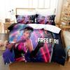 Free Fire Game Battlegrounds 3D New Duvet Cover Pillowcase Bedding Set Adult Boy Bedroom Decoration Children Single Double Large