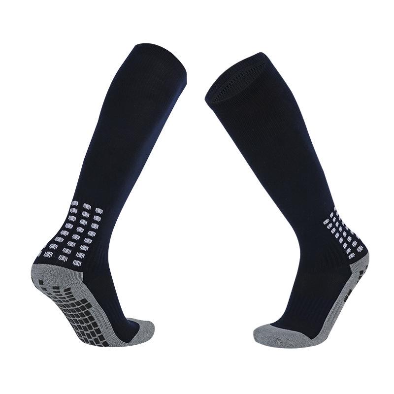 Unisex Professional Anti-Slip Soccer Socks - Thick, Over-the-Knee, Terry Style