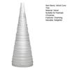 Velvet Christmas Cone Tree Decorations Christmas Flocked Tree Table Centerpiece