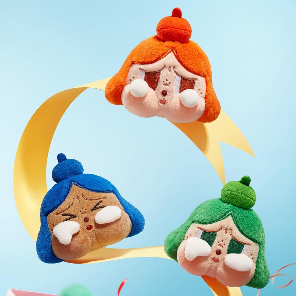 POPMART CRYBABY CHEER UP, BABY! Series Plush Pendants (3-Piece Set) PopMart Gachapon Blind Box Figures Plastic Model Premium Toys Soft Vinyl Original