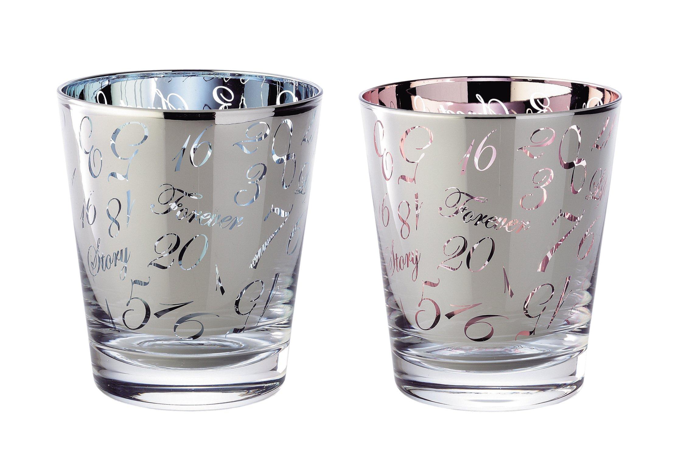 

Apex Heart Pair of Luxury Gift Glasses, R&B Forever, Boxed, FE-1076