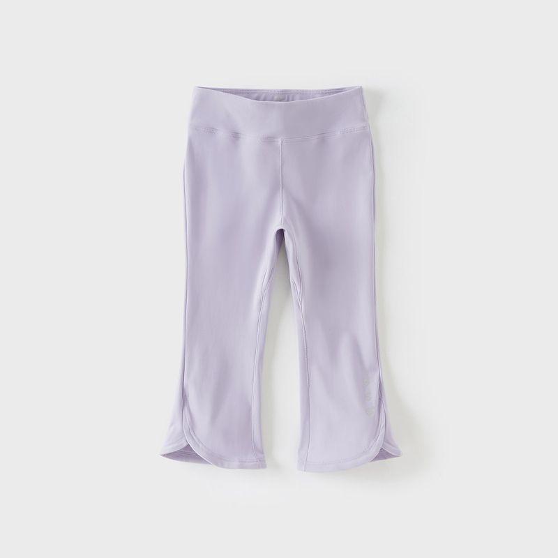 David Bella Children s Sun-Protective Cooling Pants 2026 Summer New Style Girls  Sports Yoga Pants Flared Pants Lilac Purple Gray [Ready Stock] 90