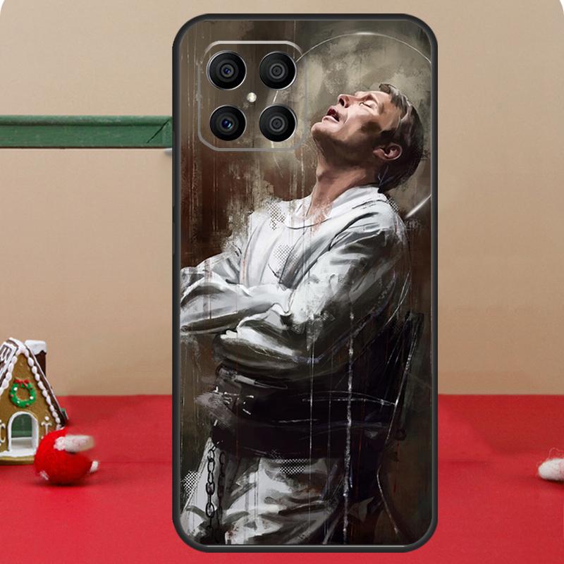 Mads Mikkelsen For Huawei P20 P30 P40 P50 P60 Pro Nova 9 P Smart Case For Honor Magic5 Lite 70 50 X8 X9a