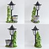 JYL TS/058,Garden Resin Bucket Frog Solar Outdoor Light Statue for Villa Corridor Scene Decor Night Lamp