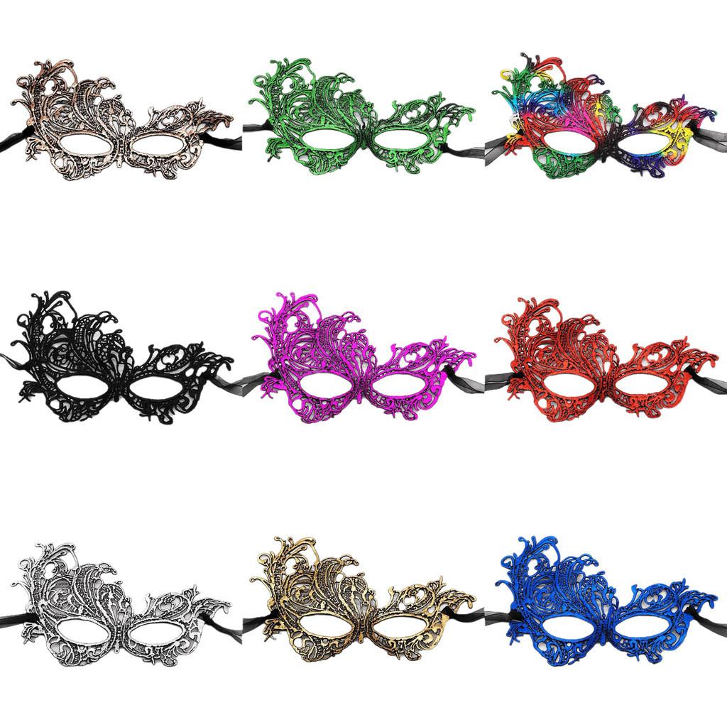 Elegante Phönix Goldfolien-Spitzen-Halbmaske für Partys, Halloween und Kostüme