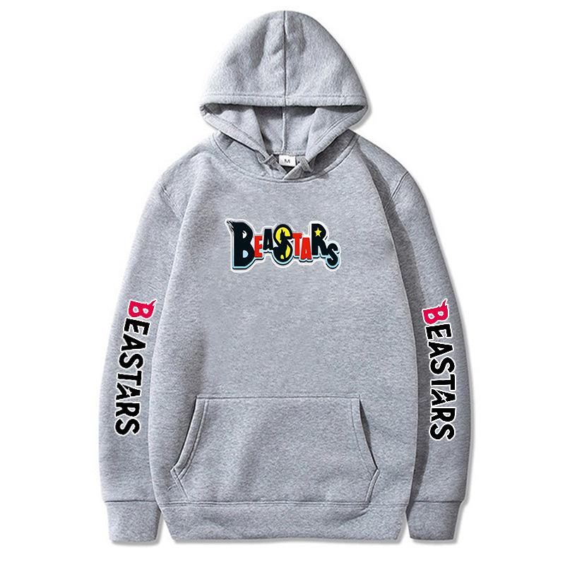 BEASTARS Autumn/Winter Cotton Pullover Hoodie - Casual Plus Size Streetwear
