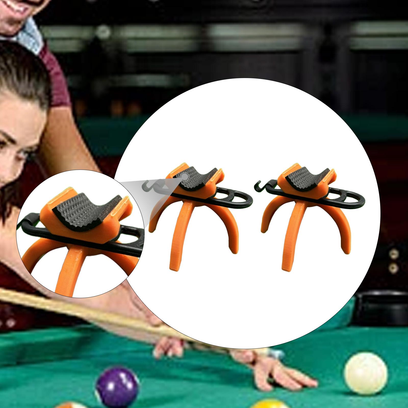 Pool Ball Arrangement Tool Lightweight Durable Rack for Mini Snooker Pool Balls Billiards Training Accessories arancione