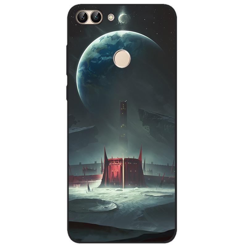 For Huawei P Smart 2018 FIG-LX1 PSmart Case For Huawei P Smart 5.65inch Case TPU Soft Silicone Cute Wolf Back Cover Phone Case