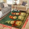 1Pcs Anti Fatigue Kitchen Rugs Christmas Snowman Winter Waterproof Non-Slip Thick Cushioned Kitchen Mat Heavy Duty Comfort Standing Mat for Kitchen