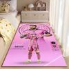 Sports Area Rug, Lionel Messi Inter Miami 10 Pink Poster, Fan Cave Decor, Non-Slip Mat