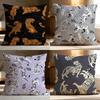 Popular Tigers Print Cushion Cover Soft Washable Pillow Case Multi-Scene for Couch Bed Travel Office Use