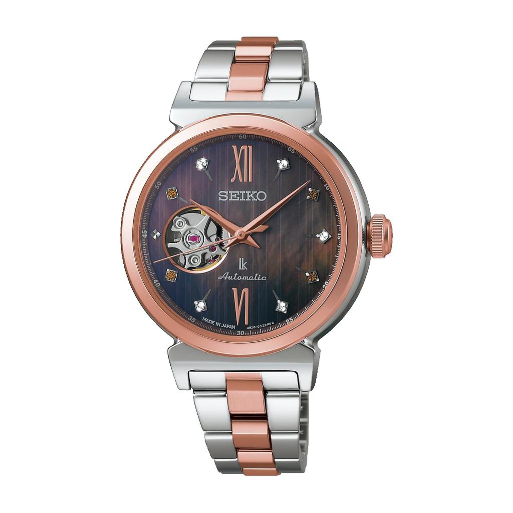 Seiko Watch Lucia Essential Collection 2025 Holiday Season Limited Edition SSVM066 Silver Pink Gold Watch Women's &