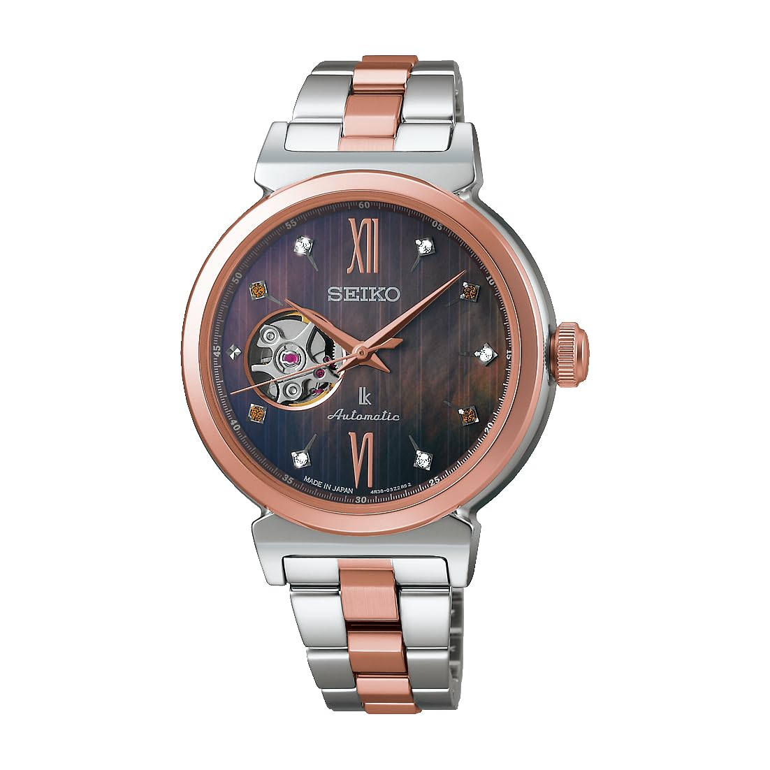 

Seiko Watch Lucia Essential Collection 2025 Holiday Season Limited Edition SSVM066 Silver Pink Gold Watch Women s &
