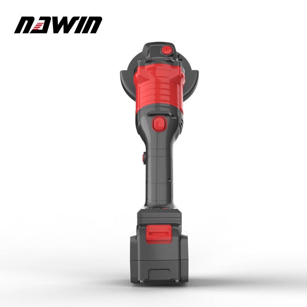 NAWIN 125mm Akku-Winkelschleifer Schleifmaschine Schneiden Elektrischer Winkelschleifer Schleifen Bürstenloses Elektrowerkzeug