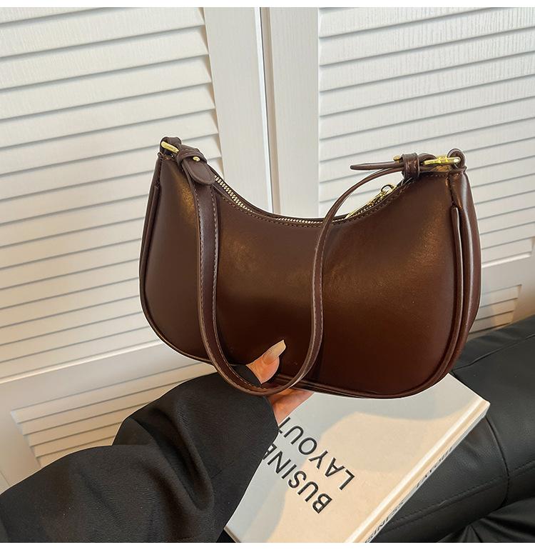 

Премиальный нишевый подмышечный мешок, женская сумка-мессенджер, новинка 2025, универсальная сумка-полумесяц в стиле ретро на плечо, тренд