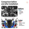 2018 New Motorcycle For Honda CRF1000L CRF 1000 L CRF 1000L Africa Twin Adventure Sports Upper Wind Deflectors Visor Kit
