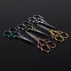 Vintage Sewing Scissors Floral Pattern Craft Tailor Scissor Pretty Styling Thread Scissor  Art Work